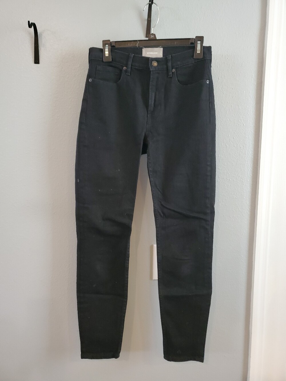 Everlane Classic Black Jeans, Size 27